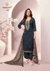 Pranavi Vol 1 By Suryajyoti Jam Satin Kurti With Bottom Dupatta Wholesalers In Surat